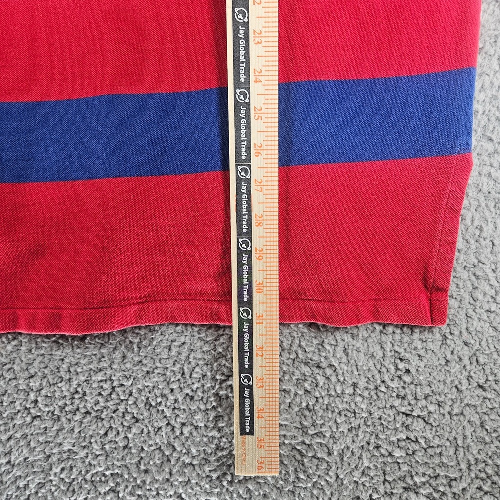 Polo by Ralph Lauren Red and Blue Striped Shirt - Picture 9 of 9